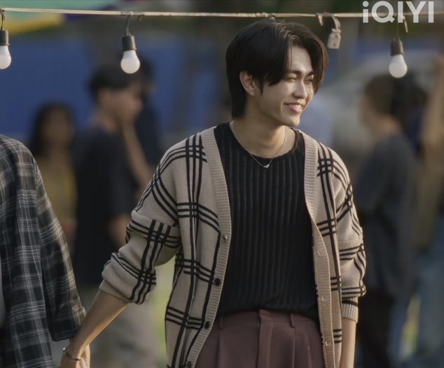 them turning away smiling after holding hands for the first time with their hearts towards each other ♥️

#WeAreSeries 
#อู๋บูม #AouBoom