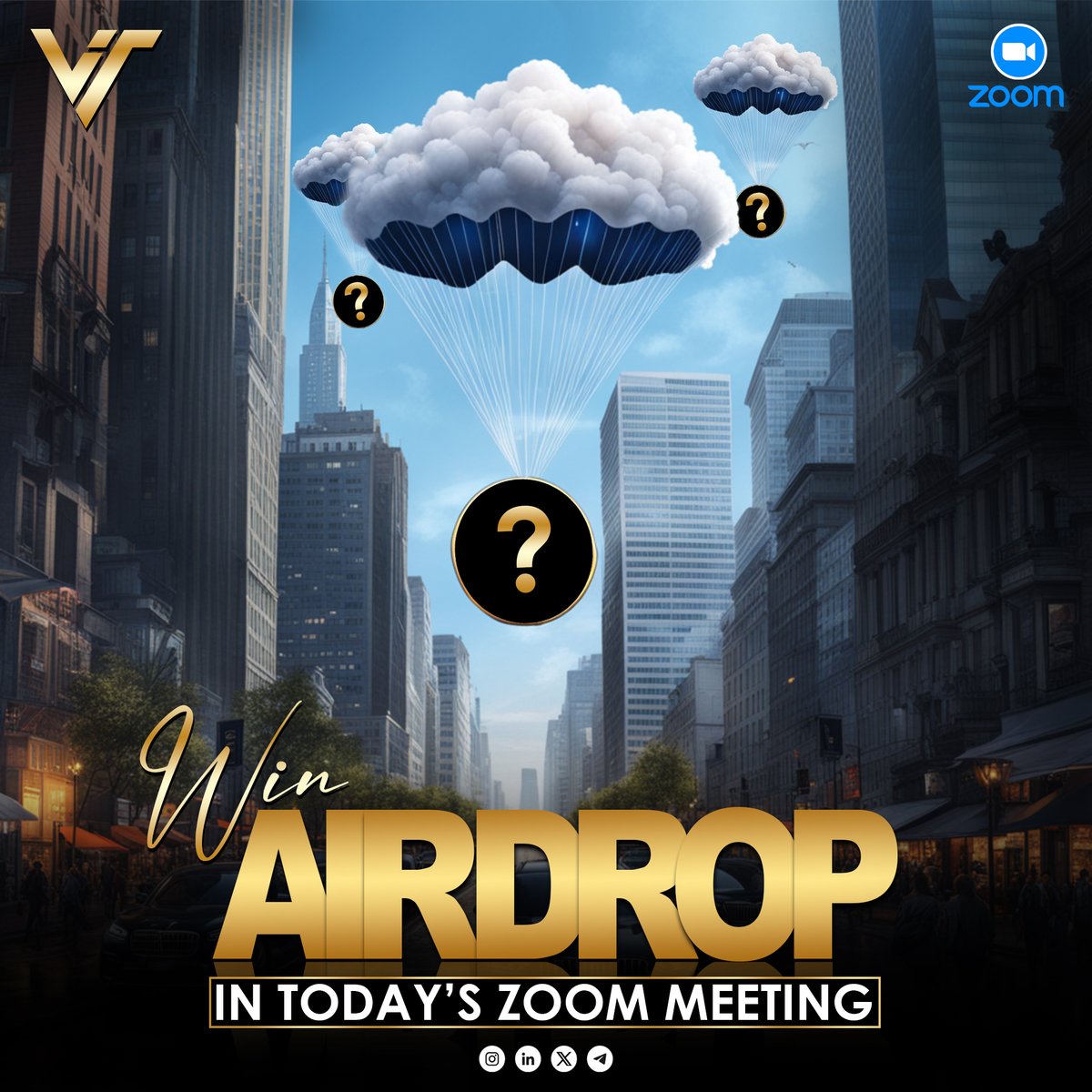 Attention all VRC Coin Community! 📣 
Join us today on Zoom for the VRC Network airdrop distribution. Don't miss out.

#VRCNetwork #Airdrop #ZoomMeeting 
#vrccoin #ClaimYourShare #SecureYourRewards #VirtualMeeting #VZone #VZonesolutions #DigitalCurrency #CryptoRevolution
