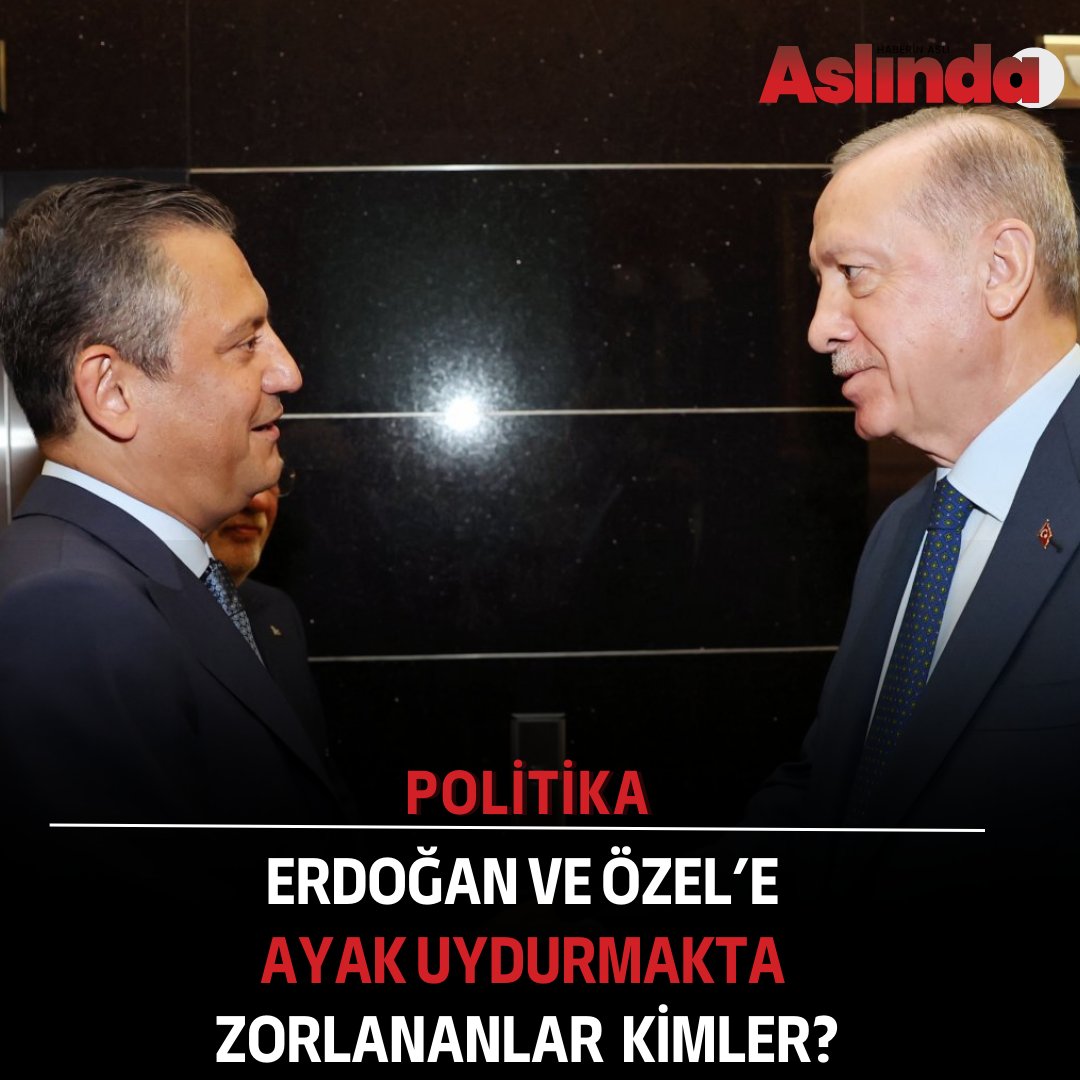📌Cumhurbaşkanı Erdoğan ve Özgür Özel'in siyaseti yumuşatan hamlelerine ayak uyduramayanlar kimler? 💢Son gelişmelerin geçmişten farkları neler? aslinda.com/cumhurbaskani-…