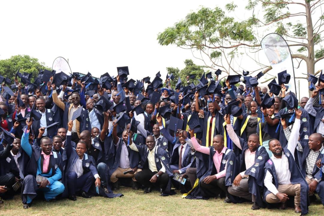 The Director @dituganda Dr. Patrick Byakatonda commissioned 535 staff of @nwscug with different certificate categories of Workers Practically Acquired Skills (PAS), UVQF competence levels 1,2,3 and 4 respectively in a ceremony at Gaba Vocational Skills Development Facility.