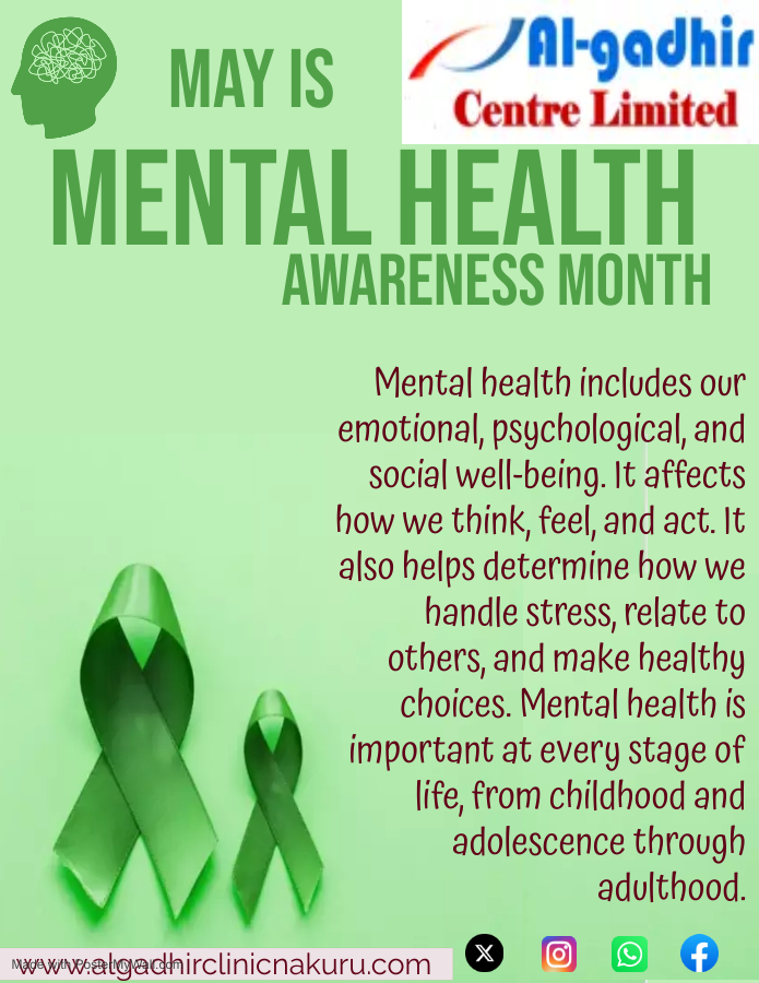 May is Mental Health Awareness Month! Let's break the stigma  together. Join us in spreading awareness, fostering understanding, and  supporting mental well-being. #BreakTheStigma #MentalHealthMonth #EndTheStigma #MentalHealthMatters