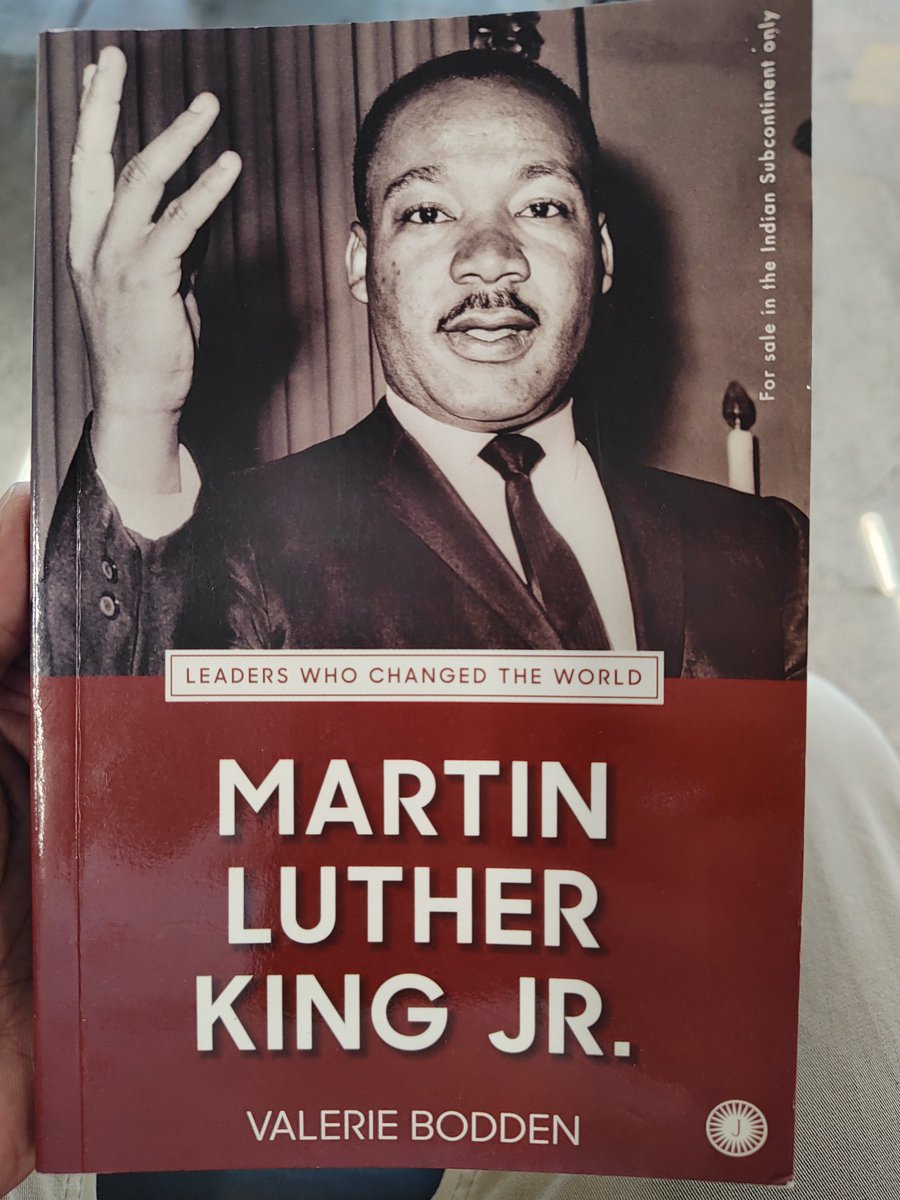 At the airport.
#MartinLutherKingJr 
@LetsReadIndia