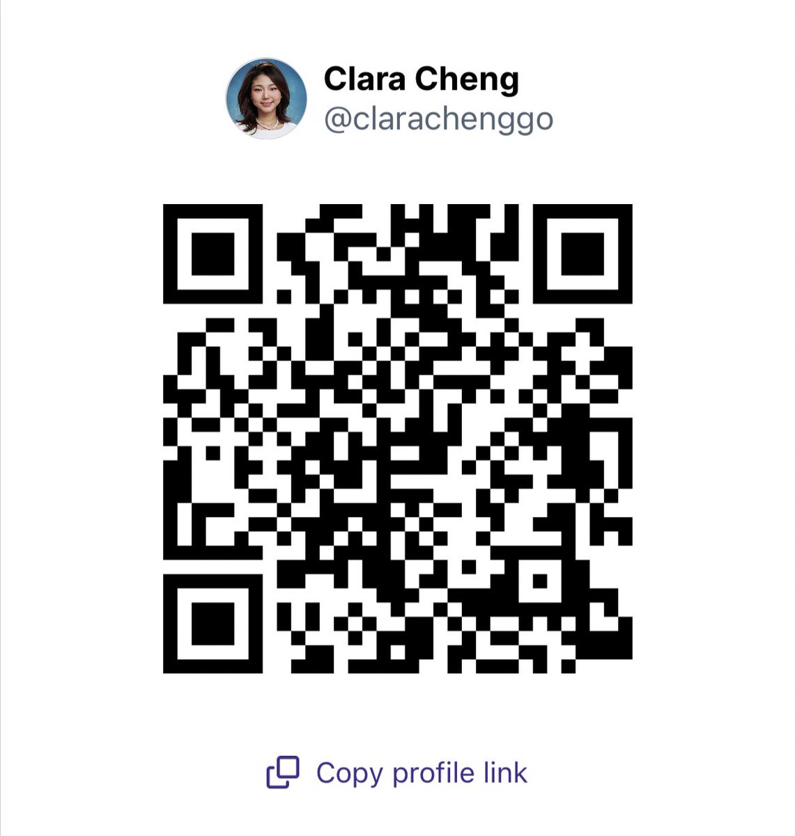 ClaraChengGo tweet media