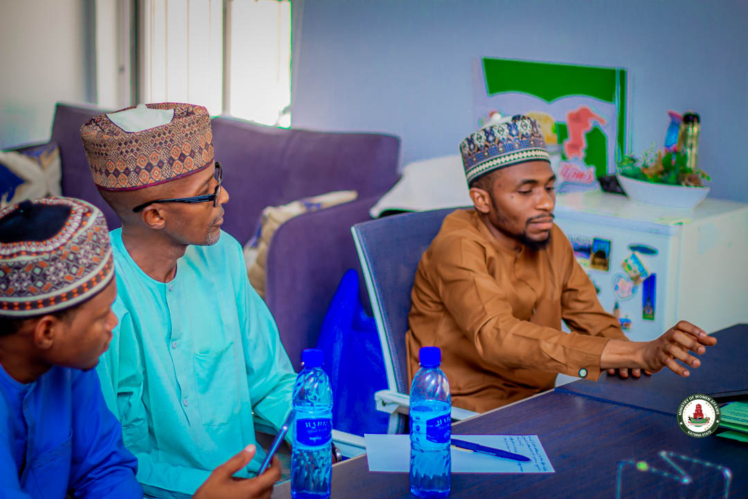 The Director General of Katsina State Directorate of Information and Communication Technology (KATDICT), Naufal Ahmad, paid a courtesy visit to the Ministry of Women Affairs in Katsina on Thursday, April 29th.