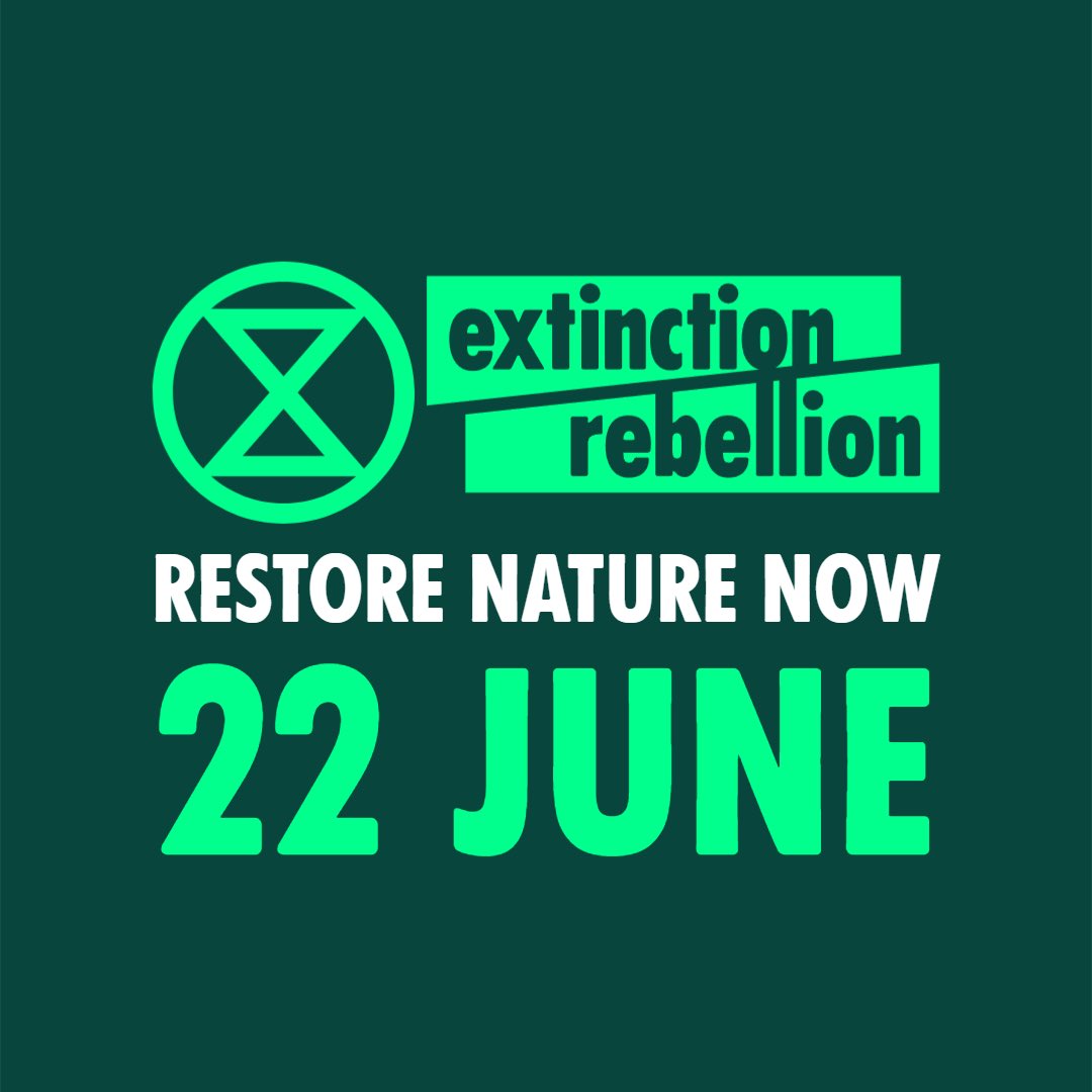Will you join us? 🕛 12:00 📍Park Lane to Parliament Square #RestoreNatureNow