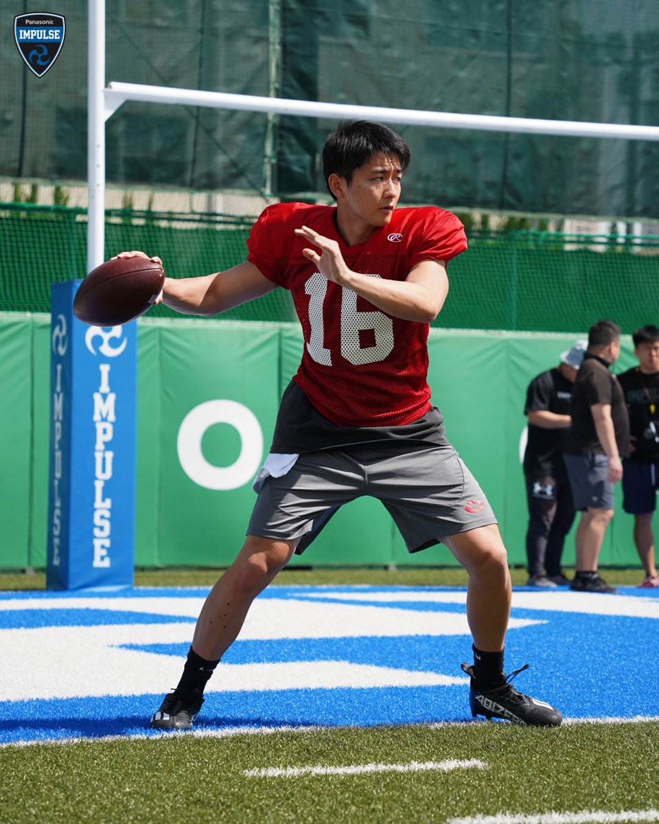 rookie 🔥
QB #11 小林 宏充

#panasonicimpulse #ALLOUT
#パナソニックインパルス
#アメフト #Xリーグ #Xleague