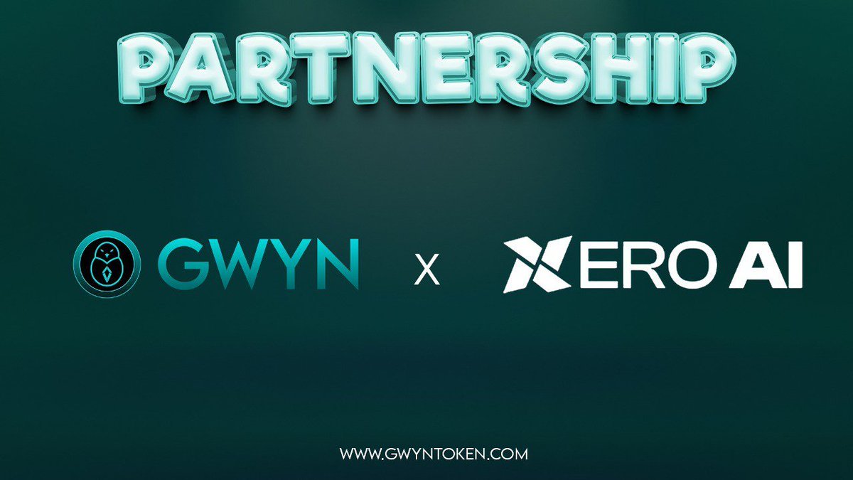 @GwynToken is thrilled to announce a strategic partnership with @xeroai_erc . 

Xero AI is a pioneering platform merging AI with blockchain to revolutionize video content creation powered by our unique ARBP technology for unmatched accuracy. Through a simple Telegram bot command,…