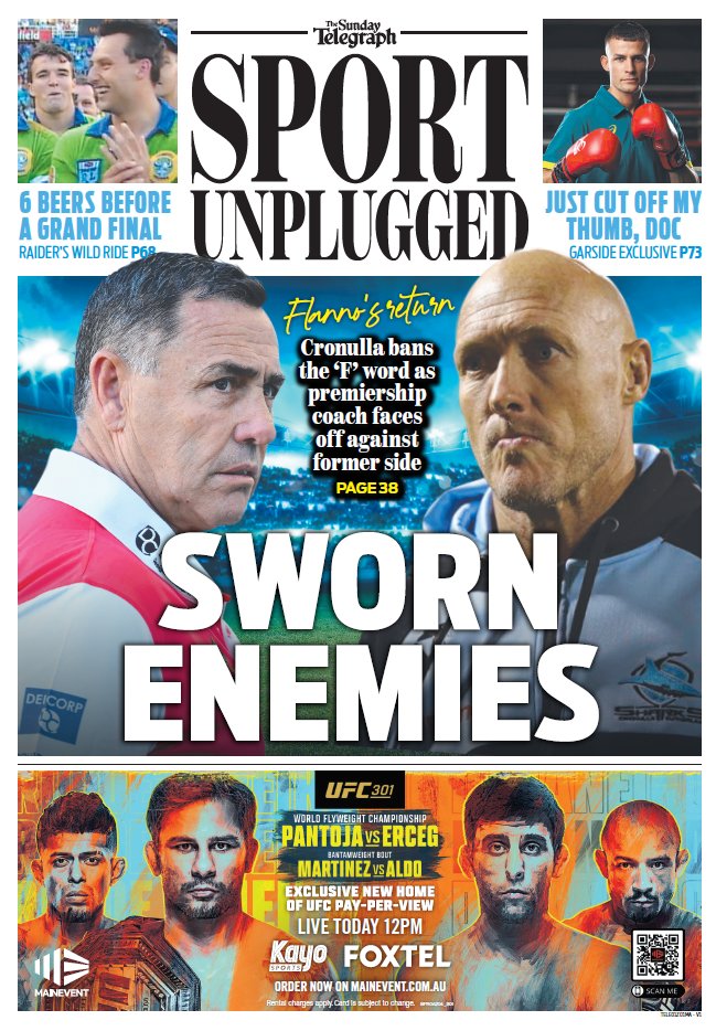 On @telegraph_sport covers tomorrow