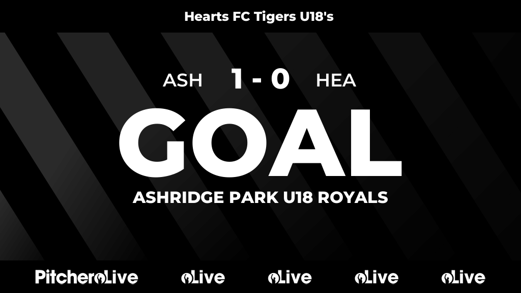 19': Goal for ASHRIDGE PARK U18 ROYALS
#ASHHEA #Pitchero
heartsofteddlothian.com/teams/138894/m…