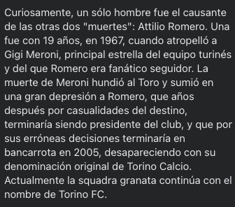 🖤 Hoy recordamos el aniversario de la Tragedia de Superga, donde perdimos al legendario equipo del Torino en 1949. Un momento que cambió para siempre el fútbol italiano. Nuestros corazones están con los seguidores del #TorinoFC en este día de memoria.

#Superga #ForzaToro 🕊️