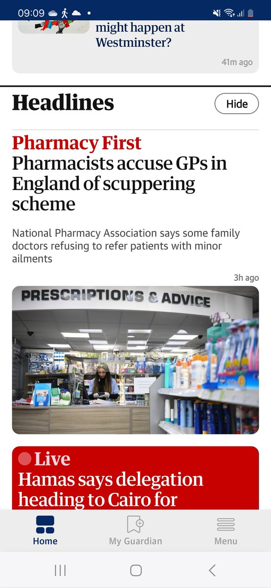 Major coverage today for @NPA1921 with our story in @guardian about fact that in some areas in England GPs are refusing to refer patients with minor ailments to community pharmacies via Pharmacy First - while other GPs are being v collaborative. We urgently need this addressed.