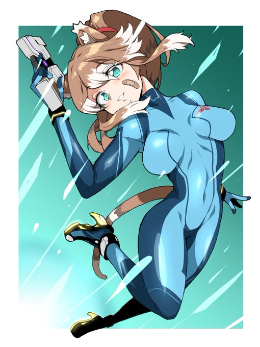 【skeb】
ゼロスーツサムス姿でボニー・ポーズ(Vtuber)

 https://t.co/zQD0bSNvSw #Skeb #Commission 