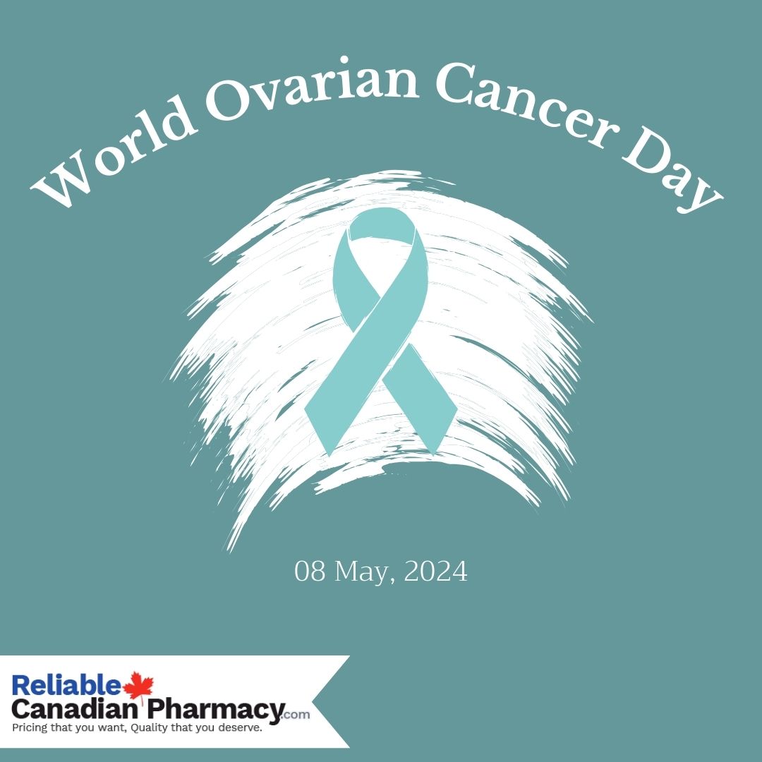 Ovarian Cancer is tough, but you are tougher.

#ReliableCanadianPharmacy #RCP #WorldOvarianCancerDay #OvarianCancer #CancerAwareness #CancerTreatment #OvarianCancerSymptoms #USA #EatHealthy