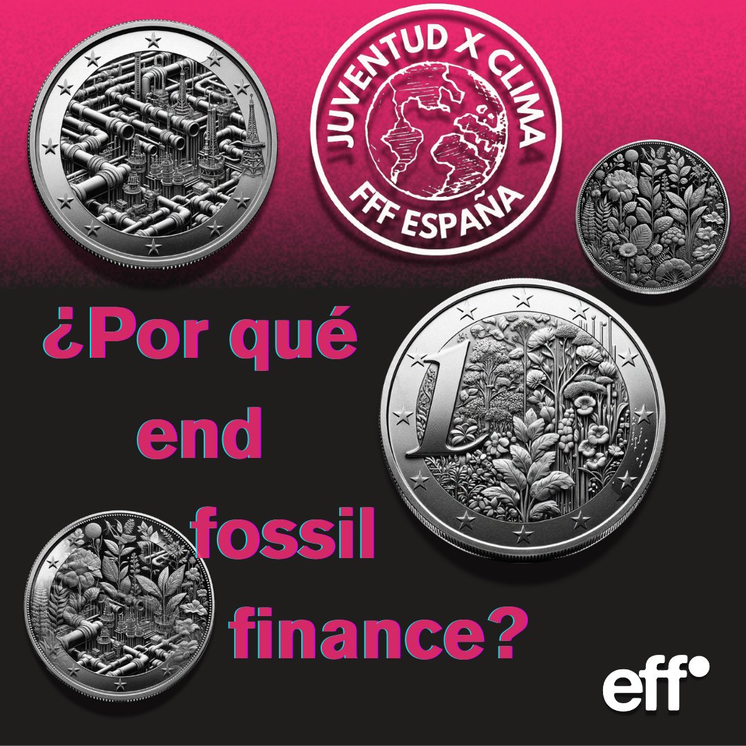 ¿Porquè hay que acabar con las subvenciones fósiles? 

¿Que impacto tiene y quienes son sus causantes? 🤔

#EndFossilFinance 🚫⛽️