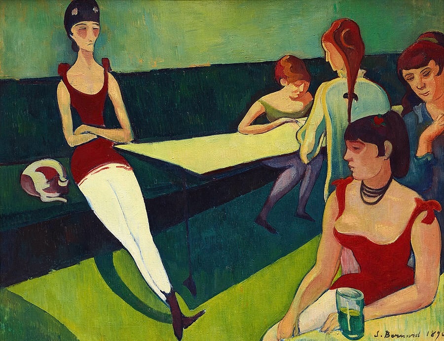 Émile Bernard- Der Salon 1890-92.