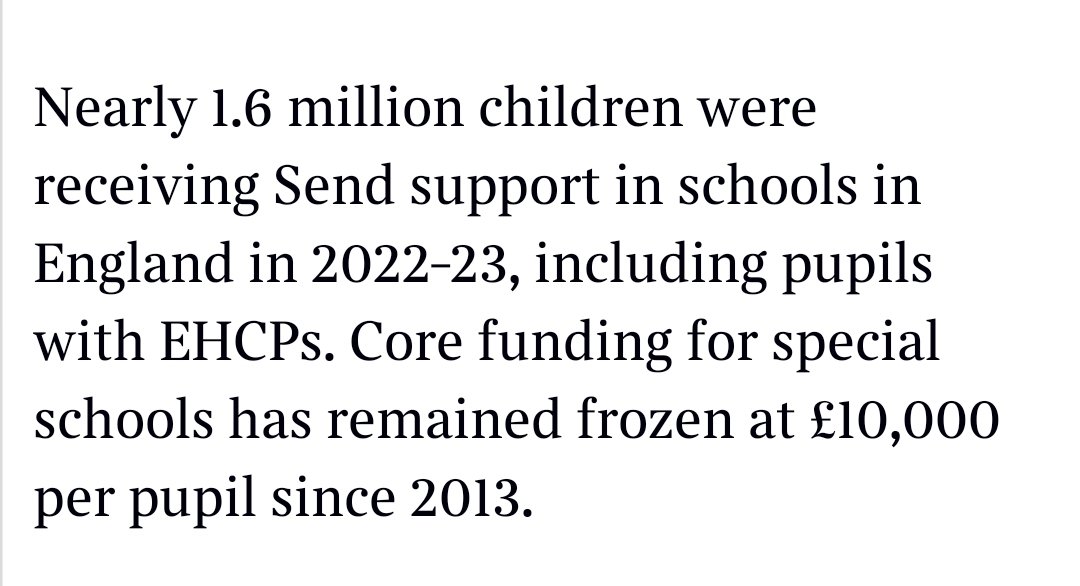 Shout out to all families going through (battling) the EHCP process ❤️💪🏻 thetimes.co.uk/article/74ae4e…