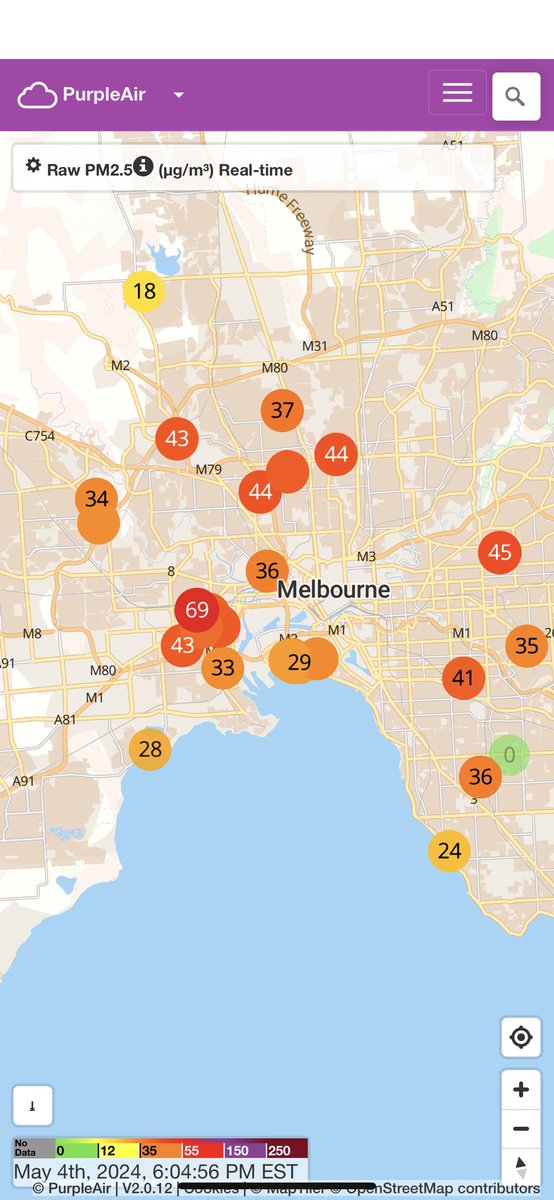 Melbourne, currently the most polluted place in Australia. Thanks to @FFMVic and residential wood burning. It’s time to phase out dirty polluted ways of heating! @AdamBandt what are the greens doing to stop this pollution? Or do you think it’s ‘green’? @VicGovEPA