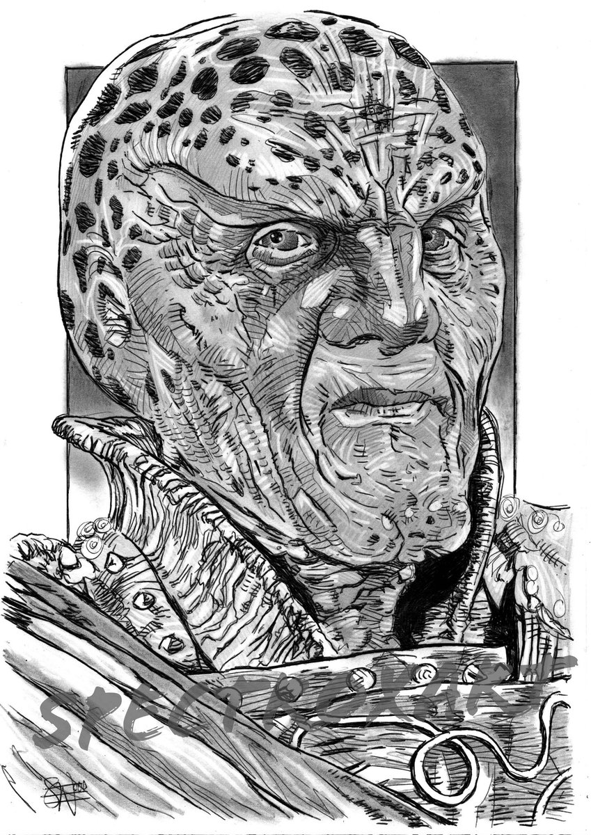 'We are all the sum of our tears.'  Andreas Katsulas as Ambassador G'Kar (Babylon 5).

#Babylon5 #gkar #ambassadorgkar #andreaskatsulas #penandink #artcommission 

A4 Ball-point Pen & Pencil.

ebay.co.uk/usr/spectroxart
spectroxart.etsy.com