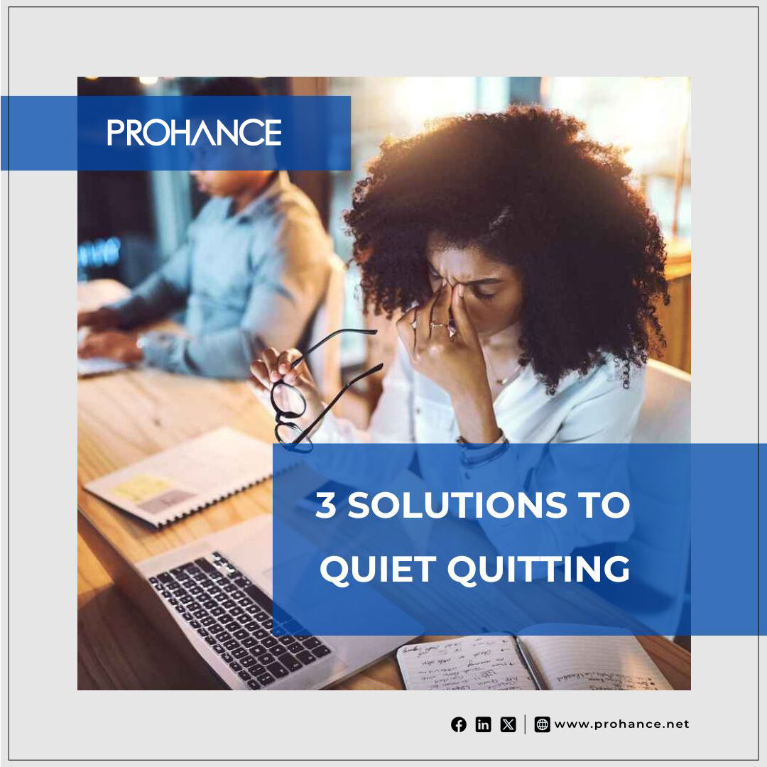 What is Quiet Quitting and what are 3 solutions to Quiet Quitting? 

Learn here: ow.ly/zQeK50RmQ6E  

#QuietQuitting #EmployeeEngagement #WorkplaceChallenges #HRInsights