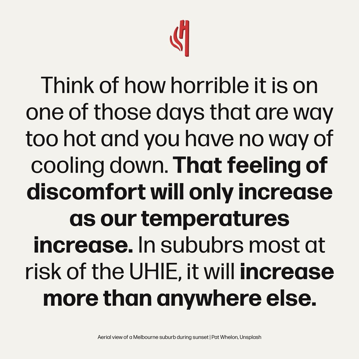 Feeling uncomfortable on a scorching day? 🌡️☀️

Brace yourself, it's only going to get hotter. In suburbs hit hardest by the Urban Heat Island Effect, the heat will be relentless. Stay cool, stay prepared! 

#HeatWave #UrbanHeatIsland #StayCool