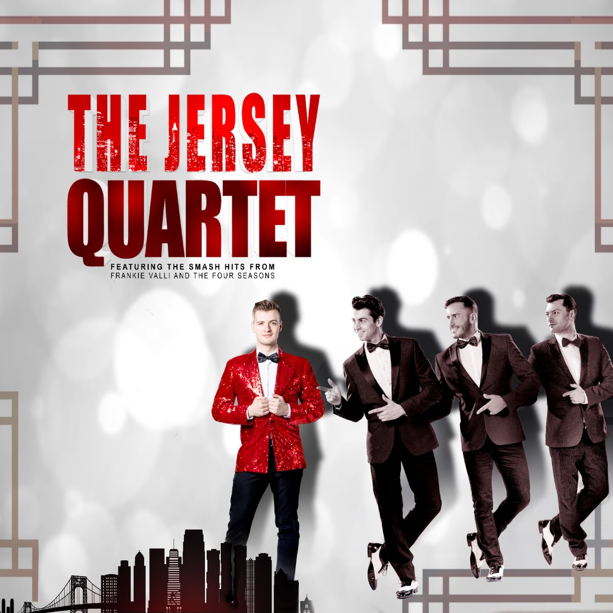 The Jersey Quartet 🎙️· Fri · 17 May · 7:30pm · 🎟 trinitytheatre.net/events/the-jer… Get ready for a night you simply will never forget. Join the Jersey Quartet to Celebrate the music of Frankie Valli and the Four Seasons. 🎶 @BerryLamberts 😍