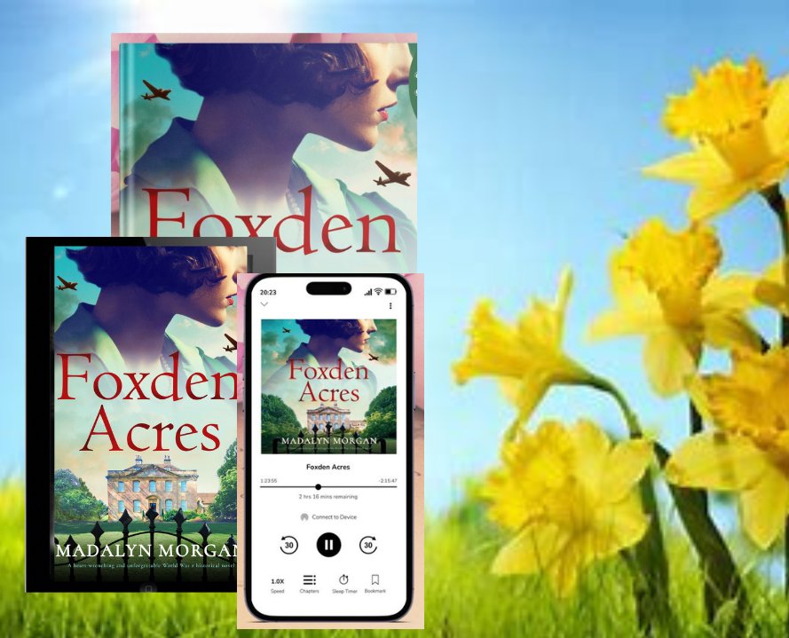 Foxden Acres, by Madalyn Morgan. Book 1 in the Sisters of Wartime England @Stormbooks_co Meet Margot, Claire & Ena in Bess Dudley's gripping story.❤️Love & Drama Over a million #KindleUnlimited pages read #Kindle #paperback #audiobook Read or listen at: geni.us/23-pp-two-am