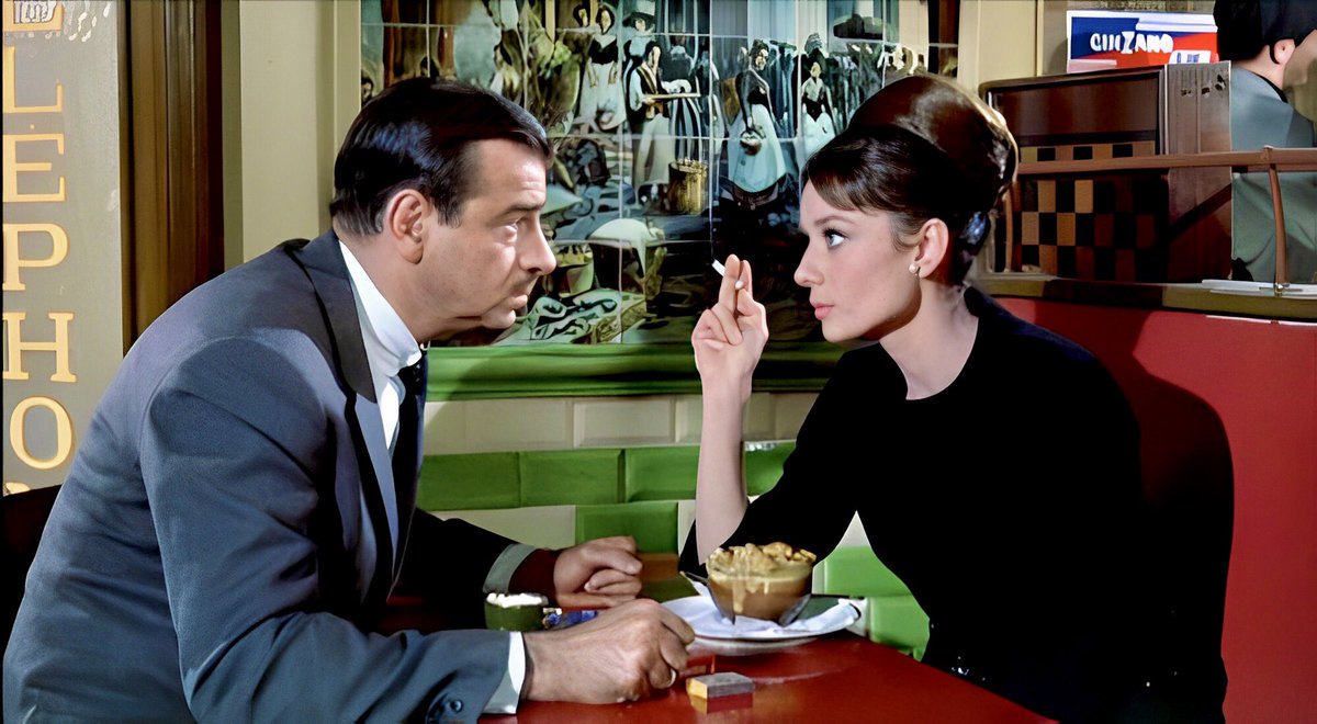 Walter Matthau, Audrey Hepburn “CHARADE” (1963) dir. Stanley Donen

🎬 #UniversalPictures