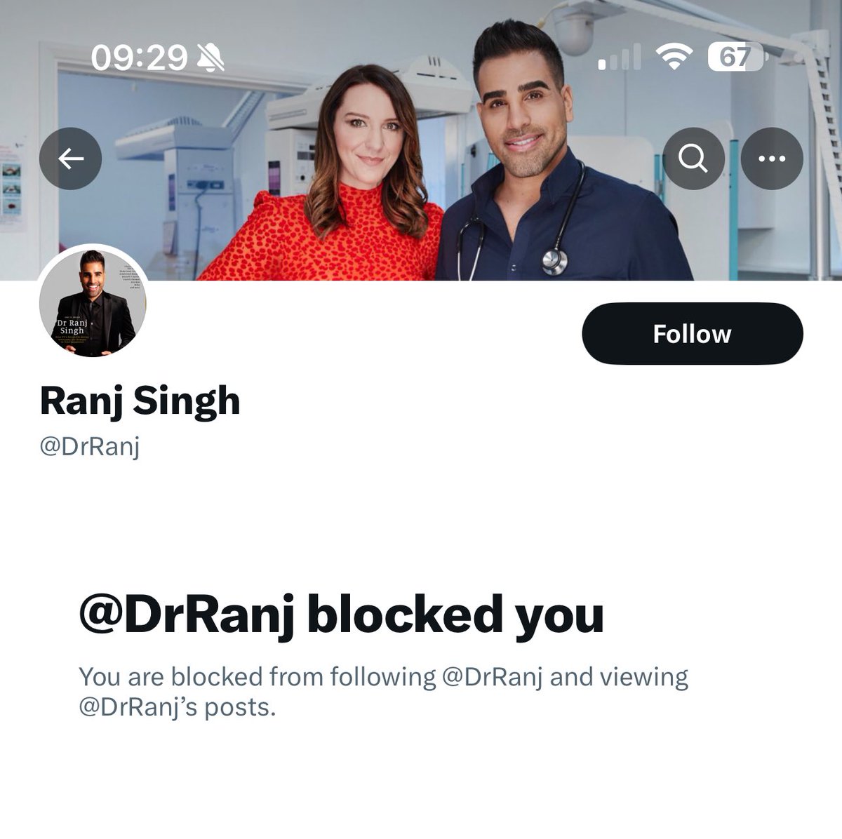 Blocked because they can’t handle what they’ve done. Each one of these fake celebrity “experts” coerced people to take mRNA vaccines. We know these vaccines have led DIRECTLY to multiple injuries and deaths. Scum isn’t a strong enough word.