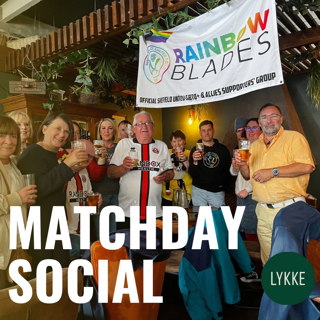 The penultimate matchday social of the season. Usual spot, in LYKKE, from 1pm.