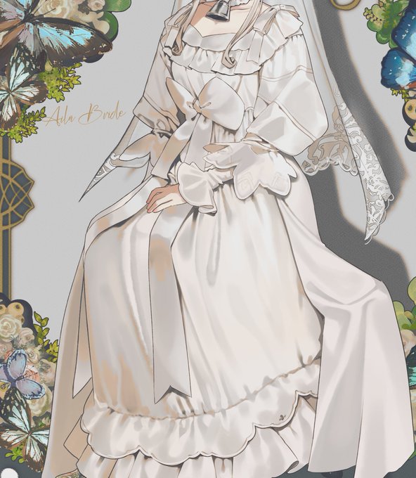 「bridal veil」 illustration images(Latest｜RT&Fav:50)