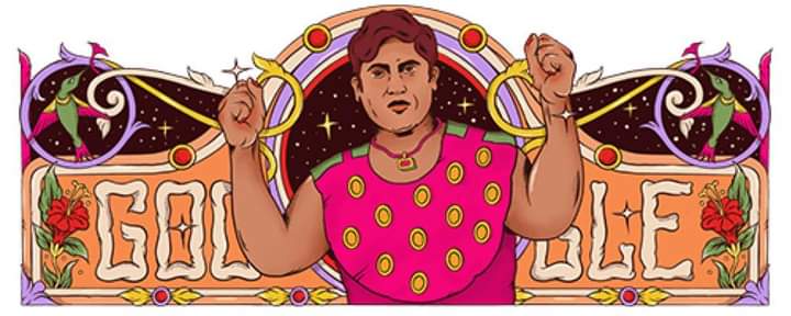भारत की पहली महिला wrestler हमीदा बानो के सम्मान में गूगल ने बनाया है doodle । 
#हमिदाबानो #wrestler #firstwomen 
@Google @GoogleDoodles
