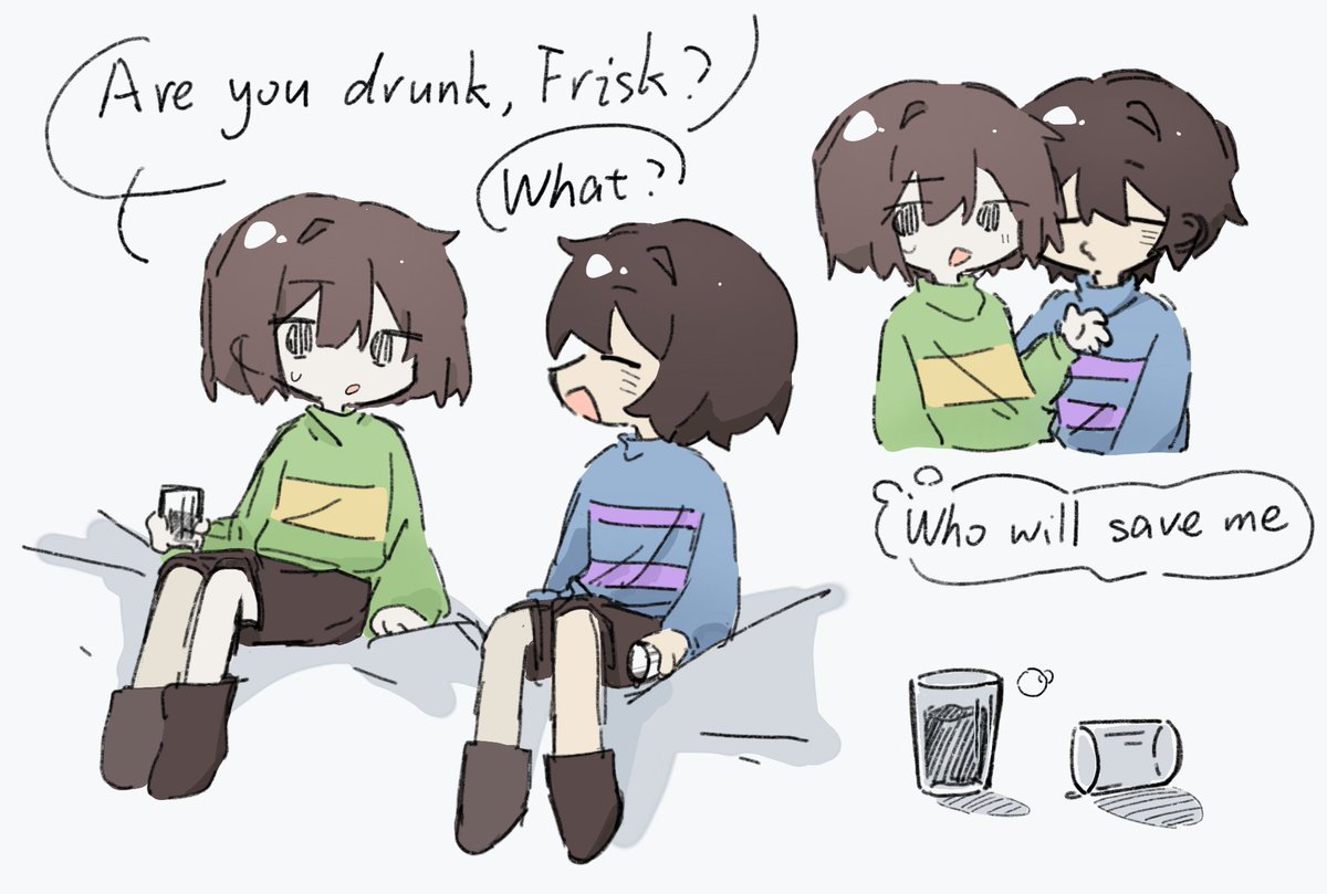 #undertale #chara #frisk cp注意⚠️