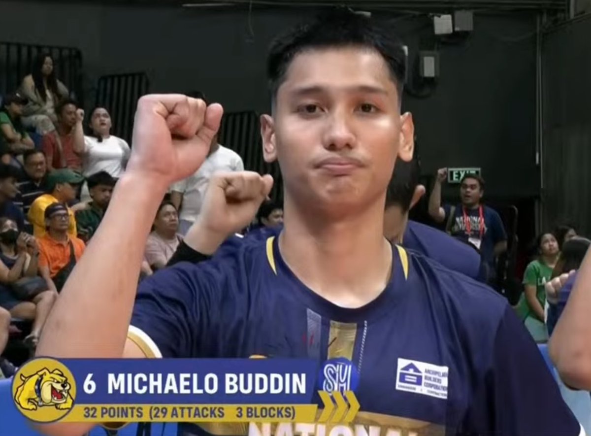 Best Player of the Game is Buds Buddin with 32 points (29 attacks and 3 blocks)! Congrats! #UAAPseason86