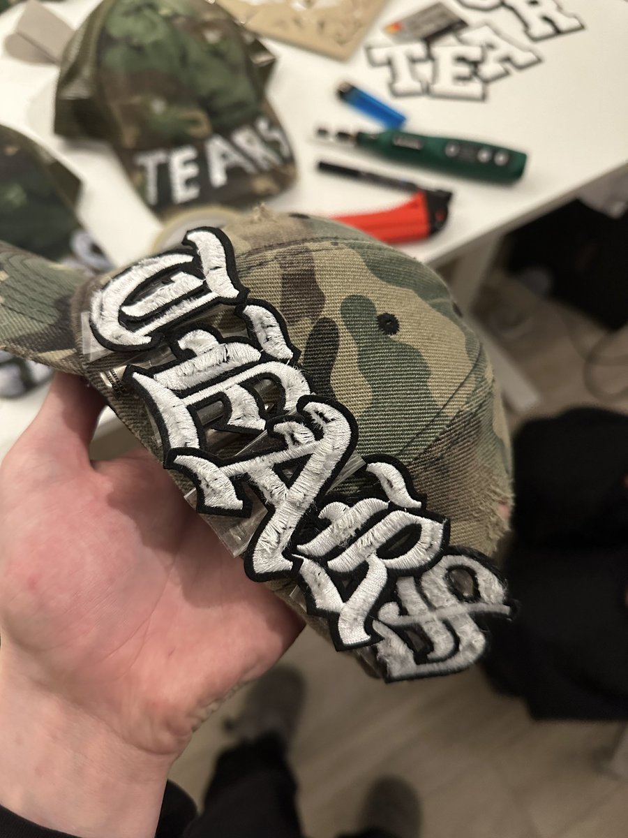tearsplug's tweet photo. made our first merch piece today☝🏼 https://t.co/LqEhgcqxr0