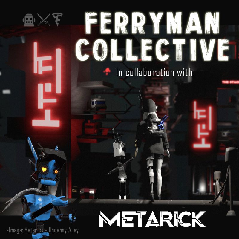Christopher Davis (@screamingcolor) on Twitter photo 😍Freakin' stoked to announce that I'm honored and thrilled to be part of <a href="/Ferryman_VR/">Ferryman Collective</a> collaborating with the amazing ✨<a href="/metaverserick/">MetaRick 🤖⚔️🍕</a>✨ to bring his extraordinary world Uncanny Alley to theatrical life. I'll be creating the soundtrack and particle effects. #JustYouWait 🤖⚔️🍕 😍Freakin' stoked to announce that I'm honored and thrilled to be part of <a href="/Ferryman_VR/">Ferryman Collective</a> collaborating with the amazing ✨<a href="/metaverserick/">MetaRick 🤖⚔️🍕</a>✨ to bring his extraordinary world Uncanny Alley to theatrical life. I'll be creating the soundtrack and particle effects. #JustYouWait 🤖⚔️🍕