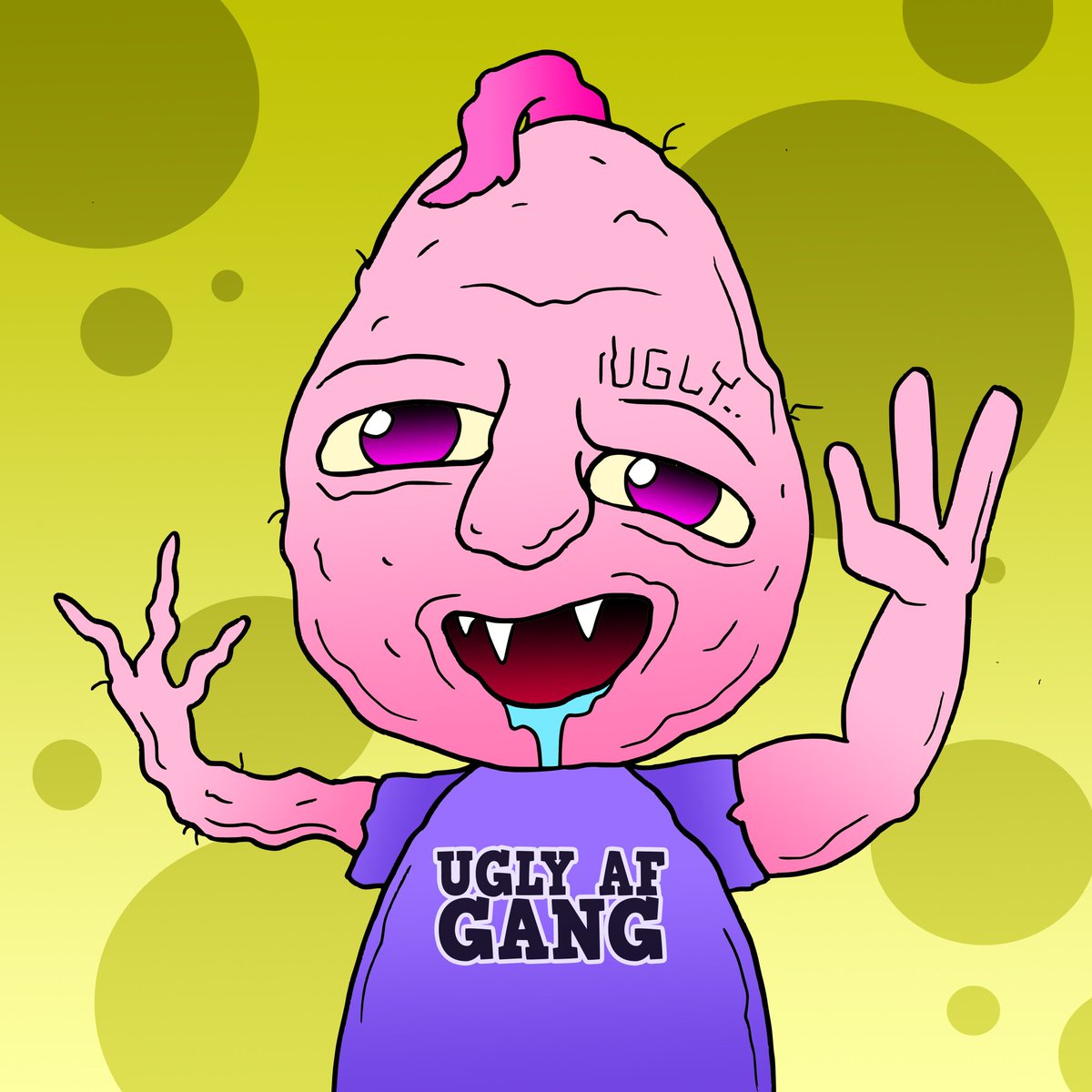 👽 UGLIEN  GIVEAWAY 🫠

🎁 last edition of Uglien #11

How to enter:
✅ follow <a href="/AlienBuddyBuds/">Alien Buddy Buds</a> &amp; <a href="/PurpleMoonNFT/">Purple Moon Project 💜🌚</a>
✅ RT+ 💜
✅ Tag 3 frens
⏰ 72hrs

"Ugliens" is the exclusive holder edition of #AlienBuddyBuds 🛸
(Link below)
You can otherwise only win them through the ABB Battles!