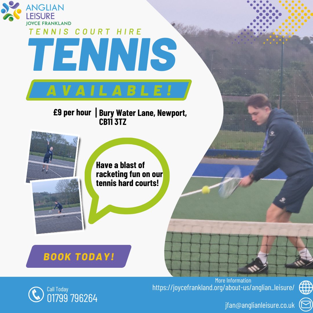 Did you know we have tennis courts, just £9 an hour!

#tennis #tennisplayer #tenniscourt #outdoor #outdoors #outdoorliving #fitness #fitnesslifestyle #fitnesslife #fitterhealthierhappier #sport #sports #sportscenter