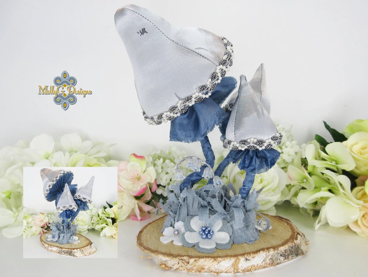 Silver Fantasy

OOAK textile mushroom sculptures can be found in my Etsy shop including this beauty.

Find my shop link below or in my bio.
#ukgifthour #MHHSBD