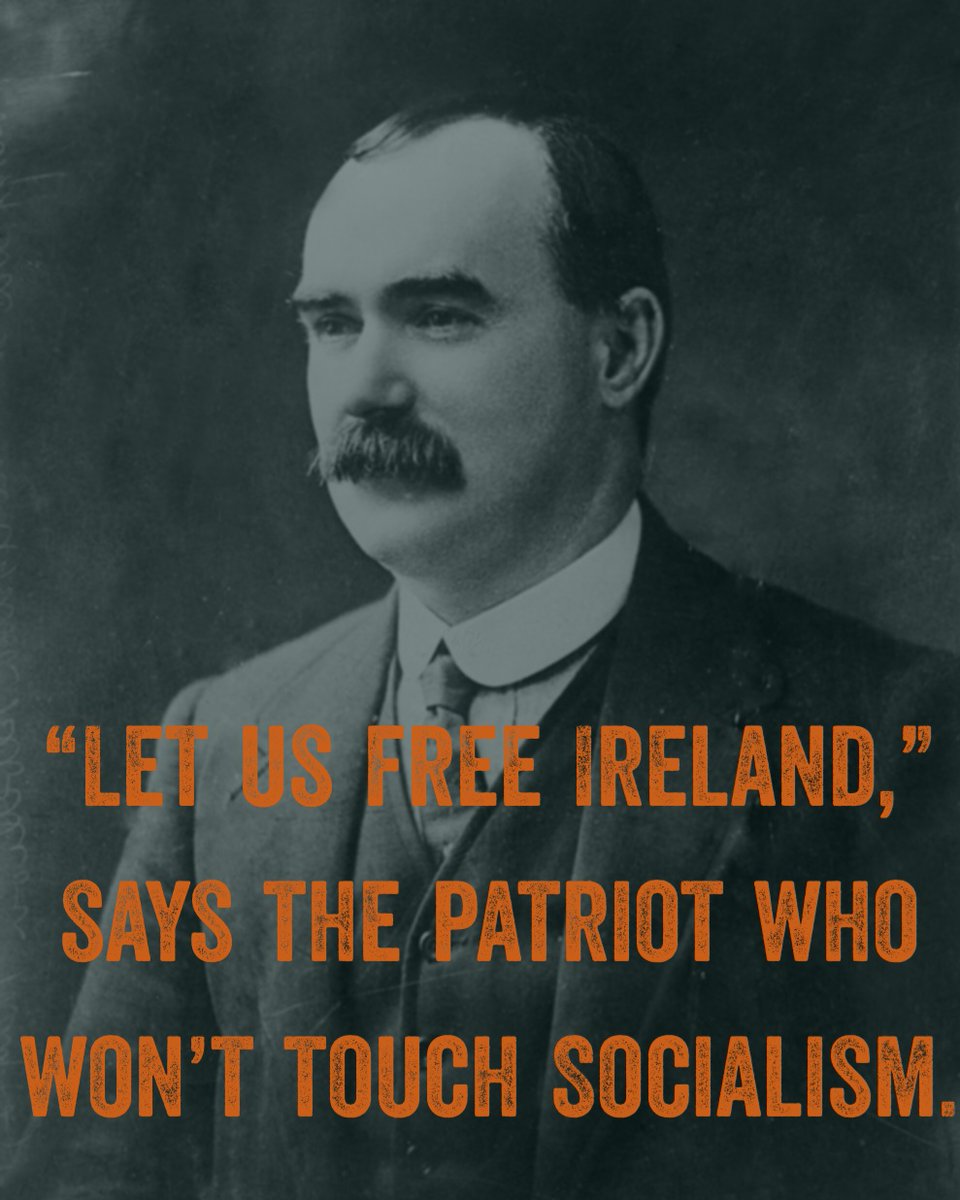 “Let us free Ireland,” says the patriot who won’t touch Socialism.

James Connolly, 1899

#jamesconnolly
#irishrepublican