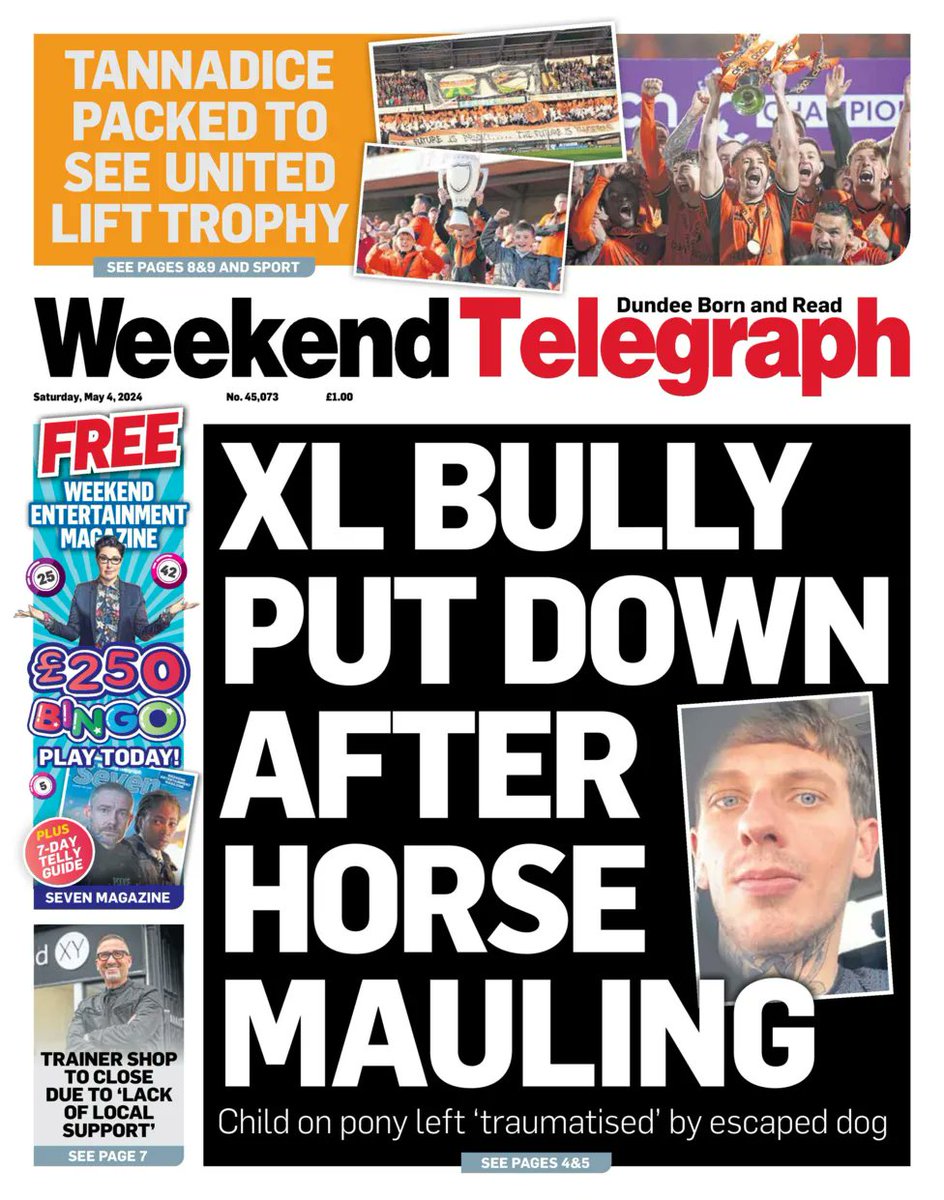 This is distressing. The guy’s dogs had already left a Labrador seriously injured in a previous attack. Then his XL Bully launched itself at a pony on a kids’ riding school outing. A young rider was thrown and sustained a broken coccyx. 

The SNP played politics over these dogs.