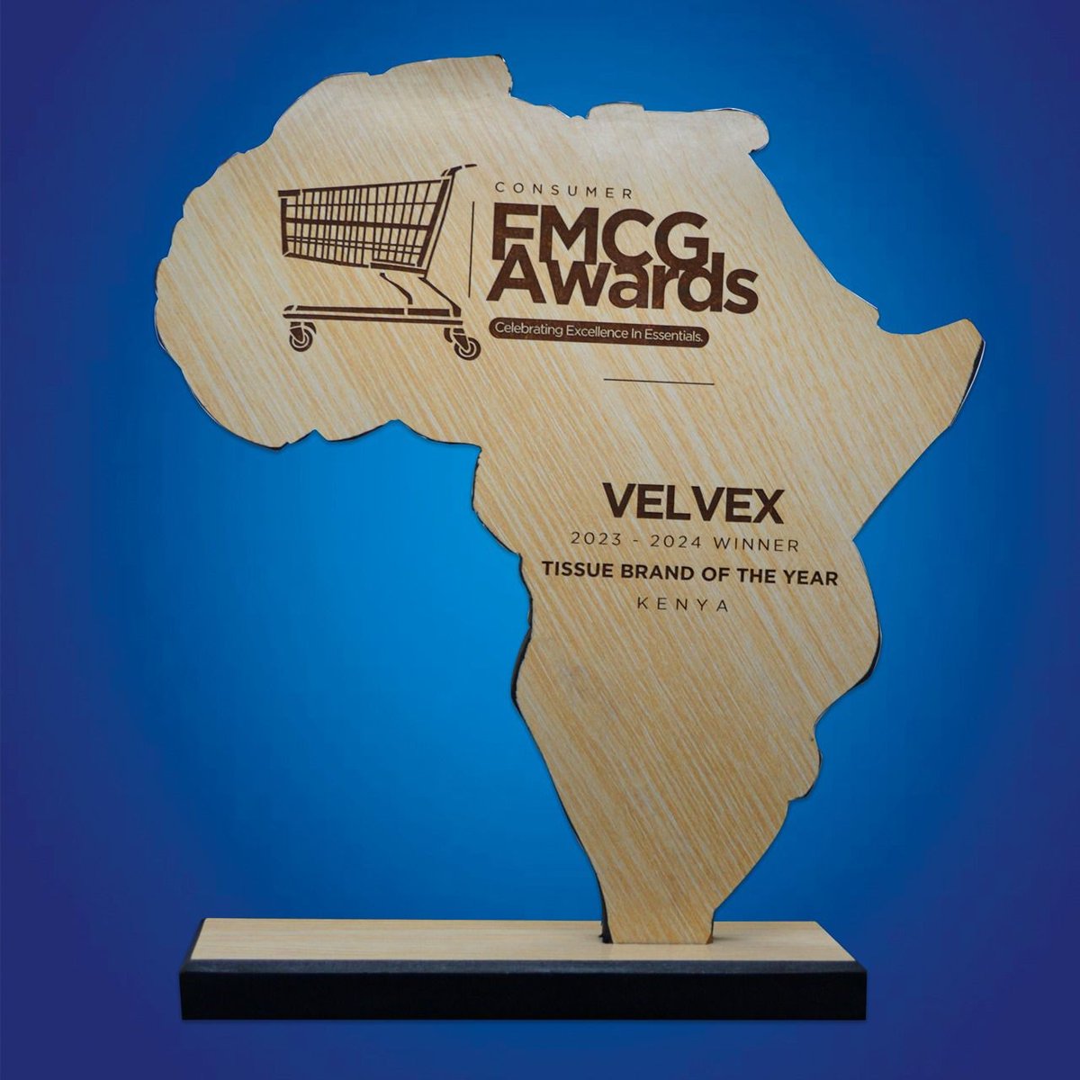 It gives me great pleasure to announce that Velvex won the Tissue Brand of the year in the FMCG Consumer Awards 2024 yesterday evening. @Velvex_KE is the leading premium brand of Tissue & Hygiene across Kenya & East Africa. A big thank you to our team for maintaining the highest