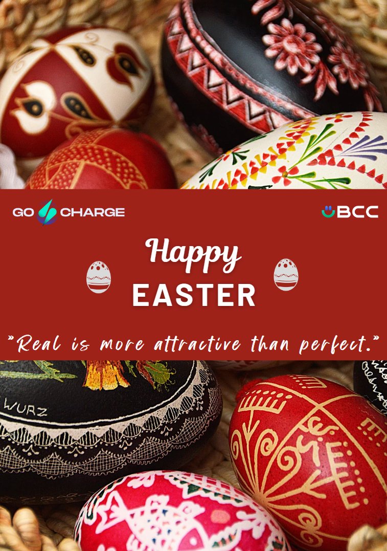 GM
Have a happy Easter with your loved ones, all of you.
#goChargeHQ #CHARGED #bccharger
#evcharger #travelwisely
#MultiversX #xPortal #EGLD