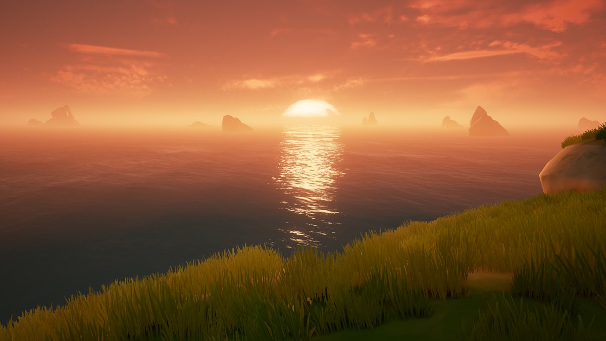 On the way to Pirate Legend 
Theme: Stunning Sunsets

#SoTShot @SeaOfThieves