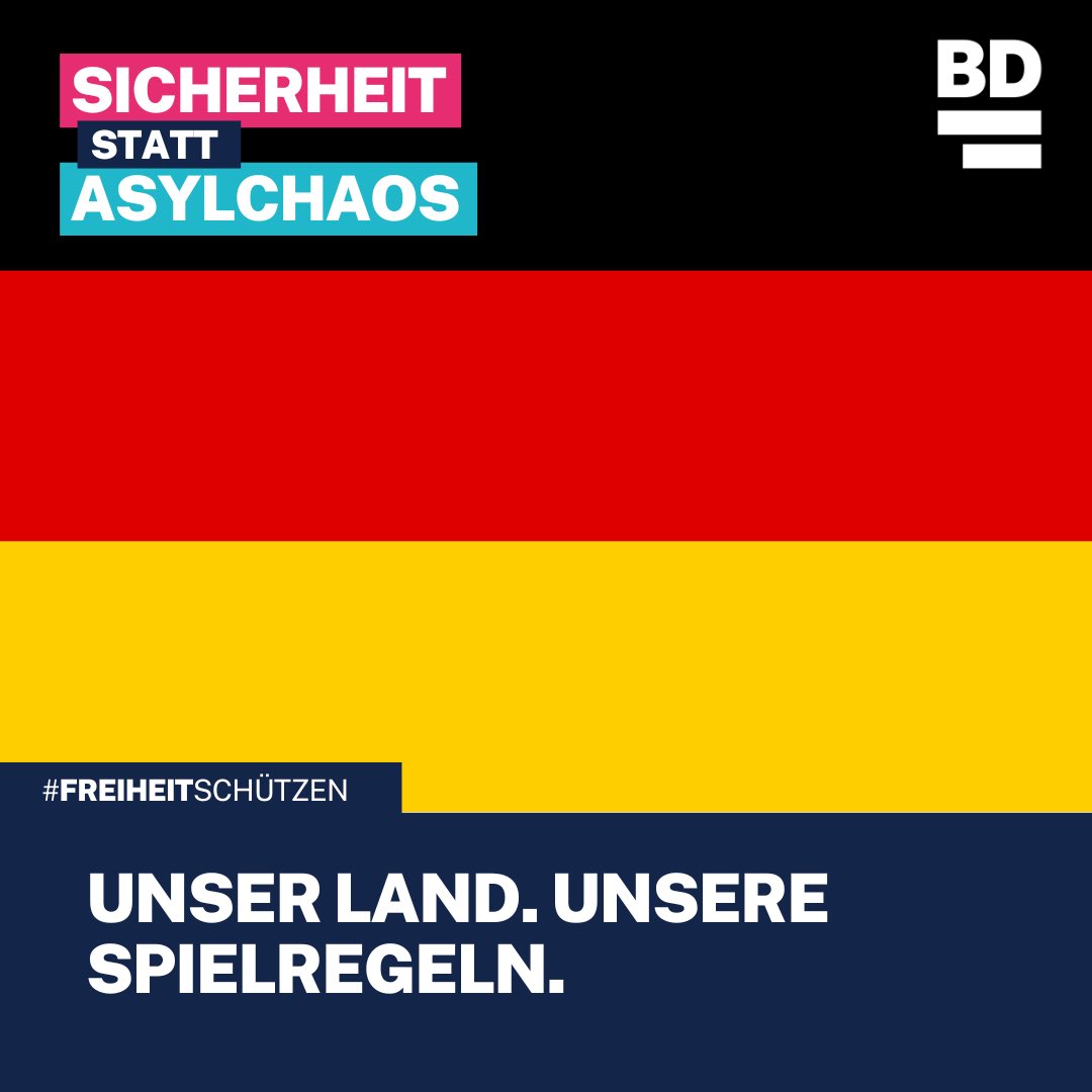 Deutschland ist ein offenes und tolerantes Land. Dennoch gibt es klare Regeln, die ein freiheitliches Zusammenleben ziemlich gut ermöglichen. Unser Land. Unsere Regeln. Keine Scharia will in Deutschlan. #bündnisdeutschland #vernunftwählen #vernunftstattideologie #grenzensetzen