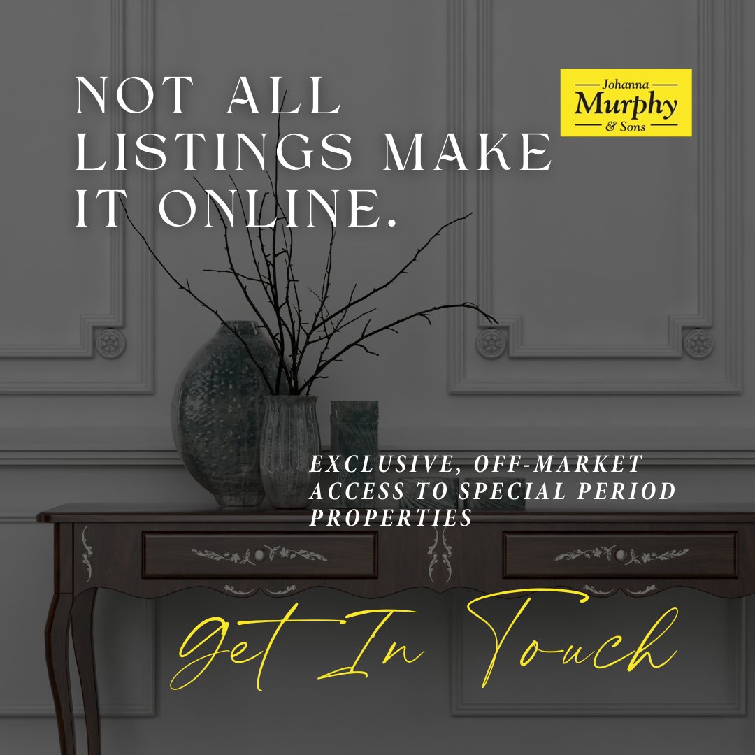 Not all listings make it online. If you're searching for a one-of-a-kind period property let me know. 📞+353 86 2626026 📤info@johannamurphy.com #exclusiveaccess #periodproperty #properties #corkproperty #propertyforssale #corklistings #irishhomes #corkpropertiesforsale