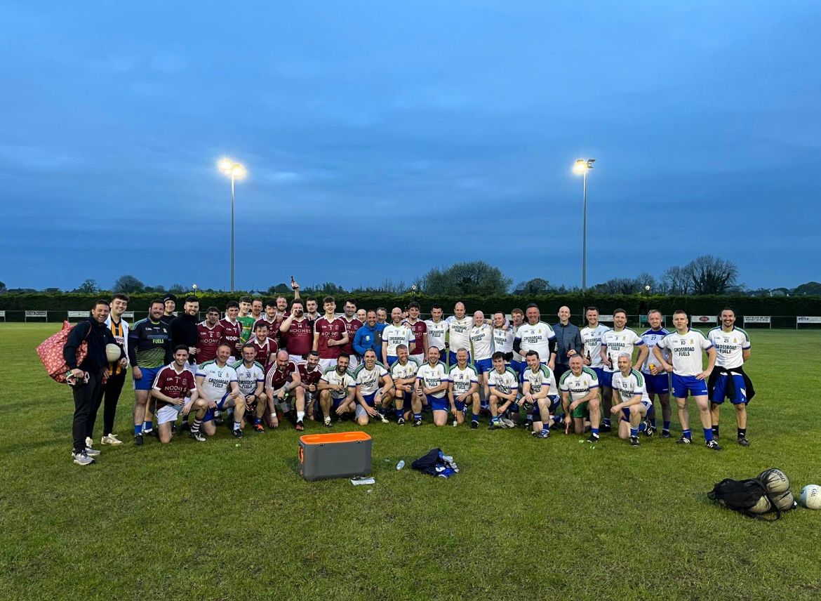 Our recreational reserve team hosted Slaughtneil at Shamrock Park on Friday evening and picked up another win with a scoreline of 2-12 to 1-7. In the real spirit of this league, both teams enjoyed a chat and cold drink together afterwards on the pitch!! Well done lads!! ☘️☘️
