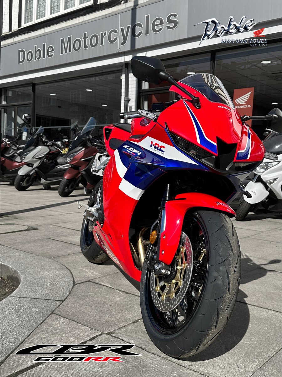 The Honda CBR600RR is here and available to test ride. Call us now or come and see us in store. #SunsOutBikesOut #WeAreBikers