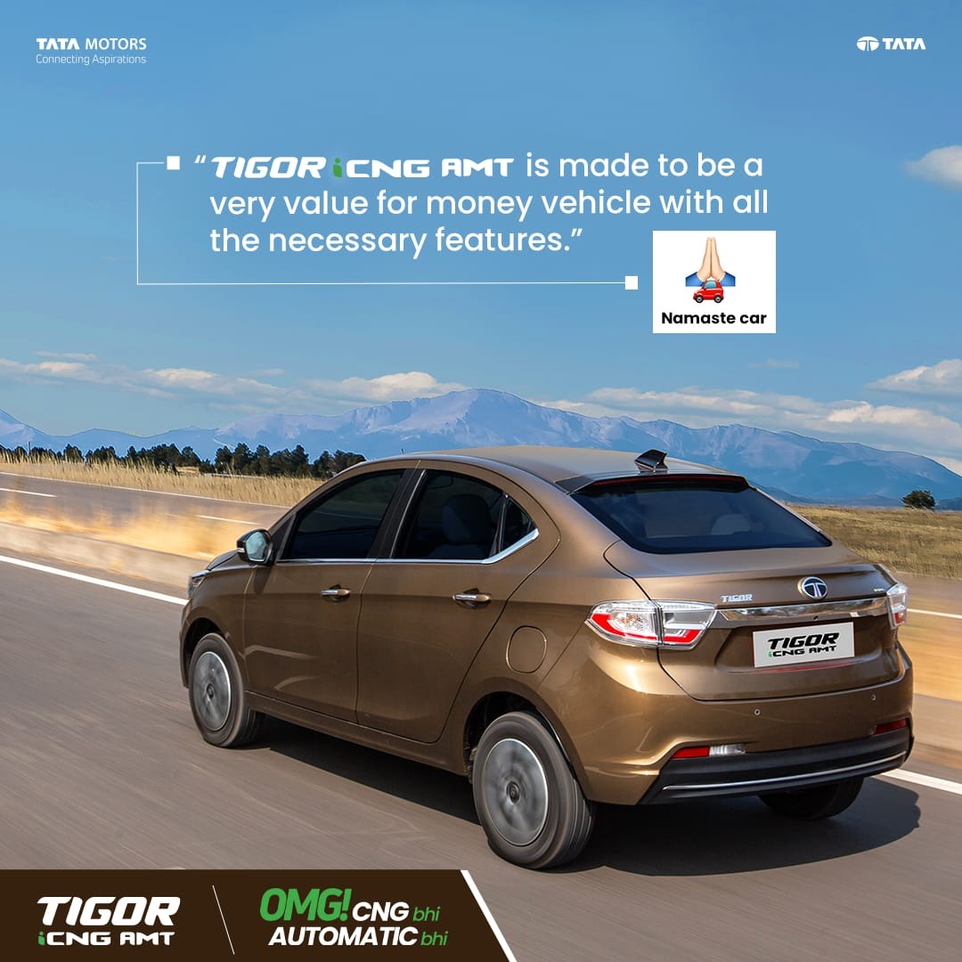 Discover unparalleled value with the Tigor iCNG AMT. Don’t just take our word for it, read what Namaste Car has to say about the Tigor that’s making everyone go, “OMG!”​ ​ Visit bit.ly/TigoriCNGAMT to book yours now.​​​ #OMGCNGbhiAutomaticbhi #TigoriCNG #iCNG #OMGitsCNG
