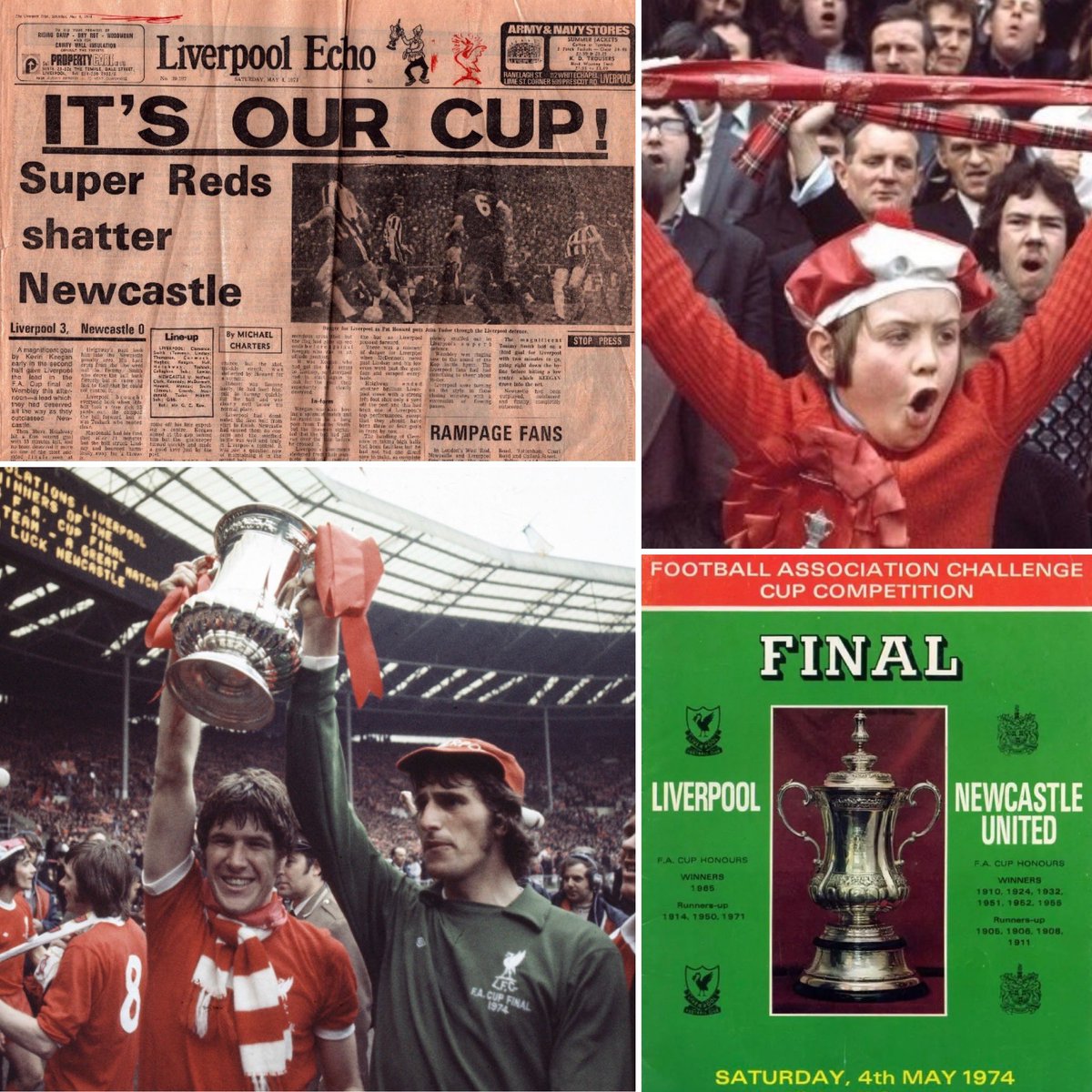 50 years ago today, one of the all-time great Wembley cup final performances…🏆 🎶We taught the geordies how to sing We taught them how to sup But most of all we taught them How to lift the FA Cup🎶