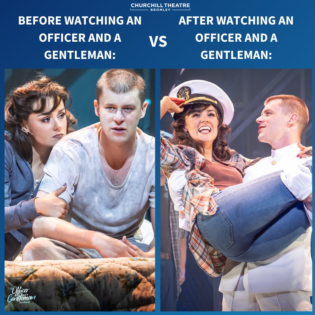 ⭐An Officer and a Gentleman The Musical invites you into a world where dreams and destinies intertwine. ⭐ 📅 Mon 28 October - Sat 2 November 🎟️ eu1.hubs.ly/H08RsYr0